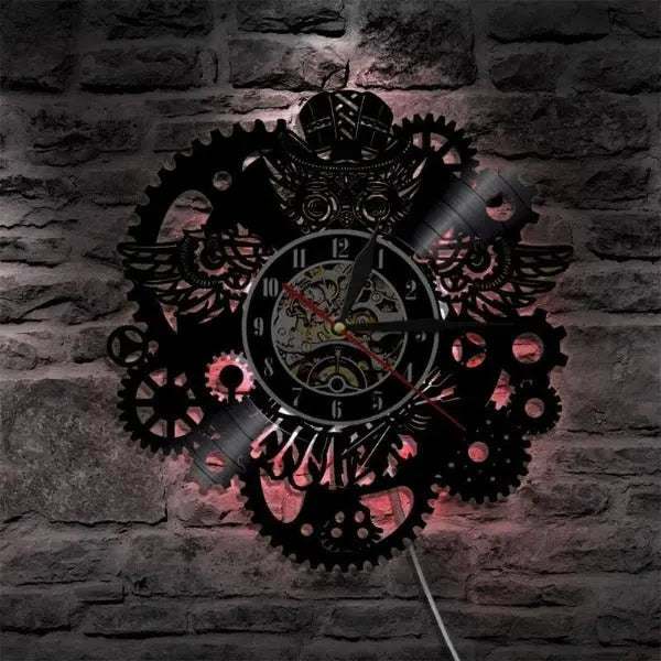 Horloge Industrielle LED