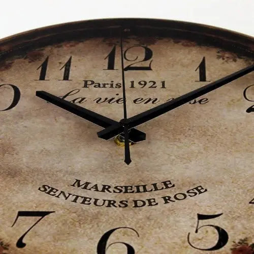 Horloge Industrielle Parisienne Déco Indus