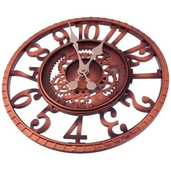 Horloge Murale Industrielle Steampunk