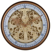 Horloge Industrielle Engrenages Mobiles