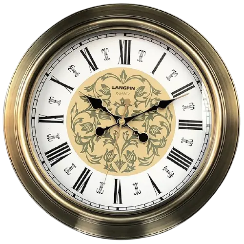 Horloge Industrielle Ancienne En Métal