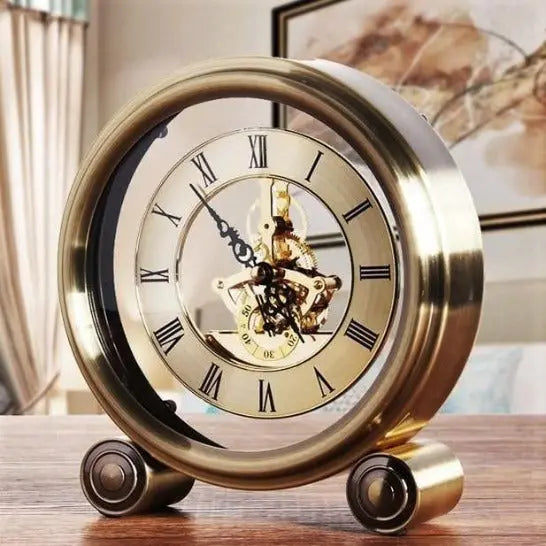 Horloge Industrielle À Poser Déco Indus (vue 1)