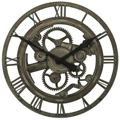 Horloge Industrielle En Bronze Déco Indus (vue 2)