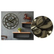 Horloge Industrielle En Bronze
