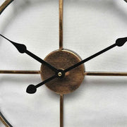 Horloge Industrielle En Cuivre