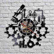 Horloge Industrielle En Vinyle