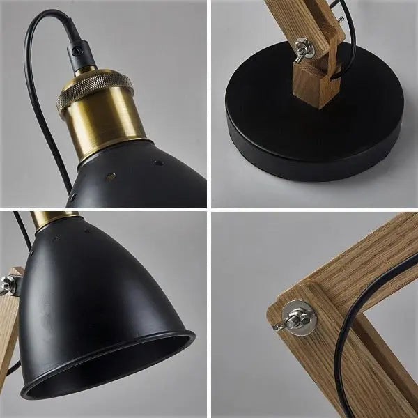 Lampe À Poser Industrielle Vintage