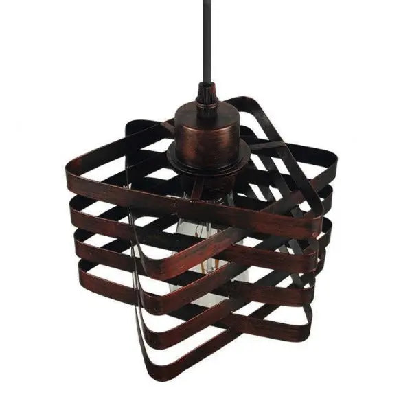 Suspension Industrielle Enlacement Triangulaire Déco Indus