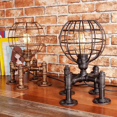 Lampe De Salon à Poser Style Industriel