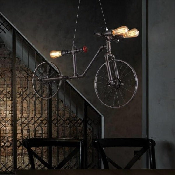 Lampe Industrielle Vélo