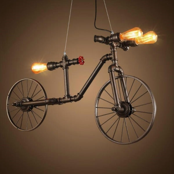 Lampe Industrielle Vélo Déco Indus