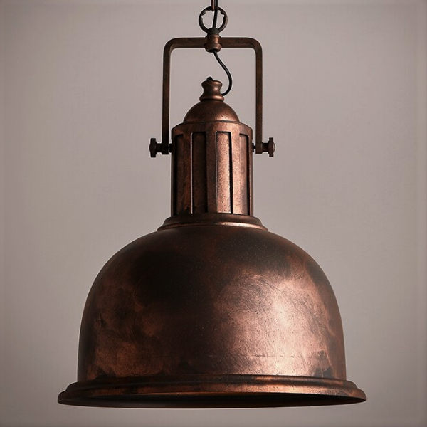 Lampe Suspendue Industrielle Ancienne