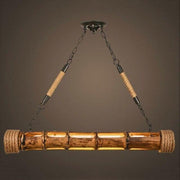 Lampe Suspendue Industrielle En Bambou