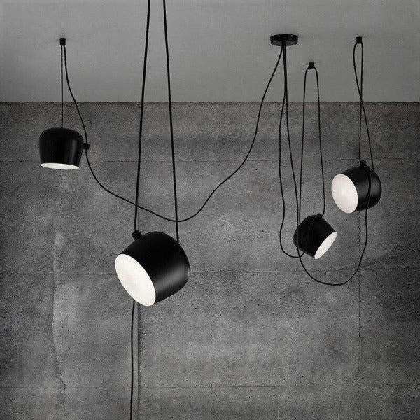 Lampe Suspendue Industrielle À Fil