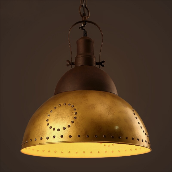 Lampe Suspendue Industrielle Rustique
