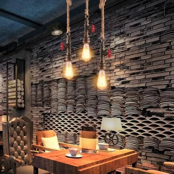 Lampe Suspendue Industrielle Usagée