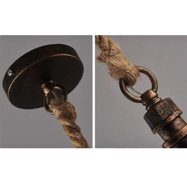 Lampe Suspendue Industrielle Usagée