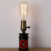 Lampe à Poser Industrielle En Fer Noir