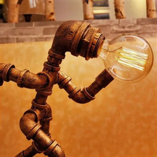 Lampe à Poser Industrielle Incroyable Déco Indus (vue 1)