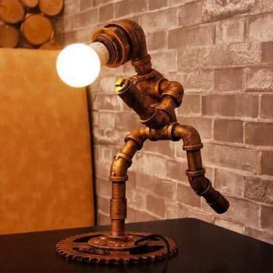 Lampe à Poser Industrielle Incroyable Déco Indus (vue 3)