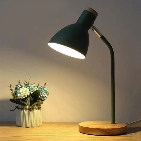 Lampe à Poser Industrielle Kaki