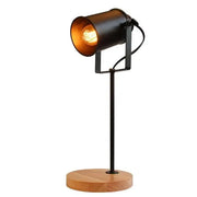 Lampe à Poser Industrielle Pied En Métal