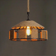 Lustre Industriel Corde