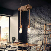 Lustre Industriel Marron
