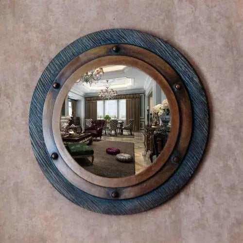 Miroir Industriel Hublot Déco Indus (vue 1)