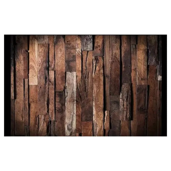 Papier Peint Industriel Bois Naturel Déco Indus