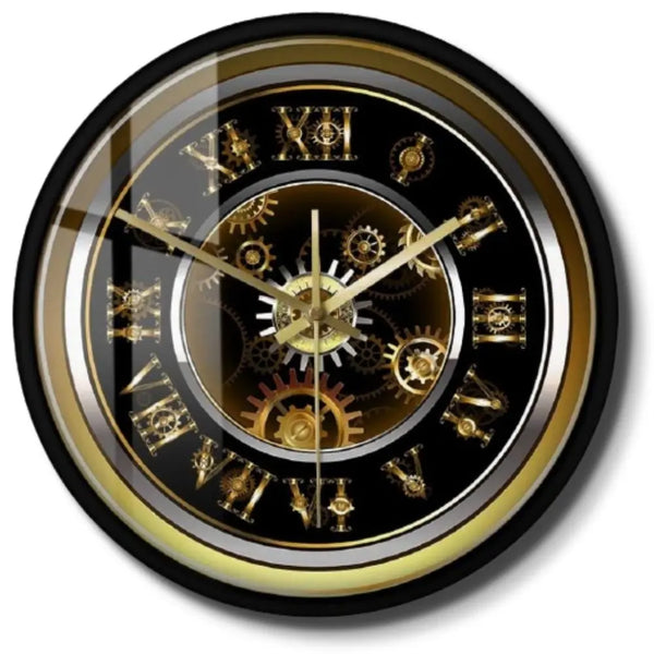Horloge Industrielle Moderne Déco Indus (vue 1)