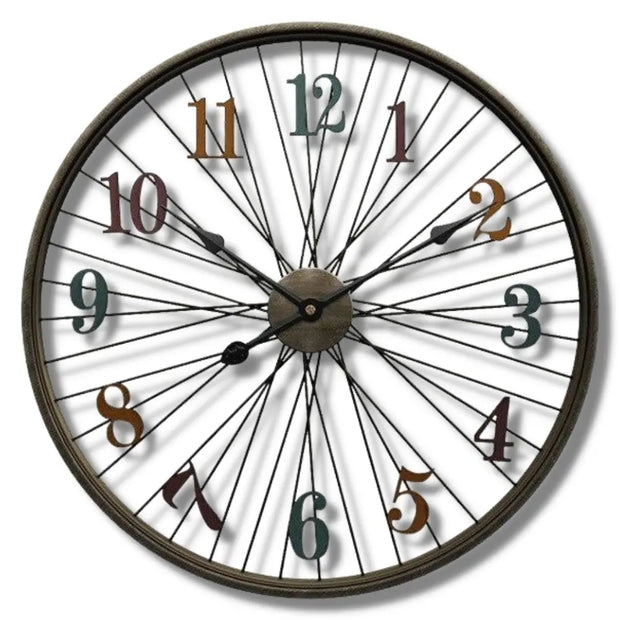 Horloge Industrielle Rayons
