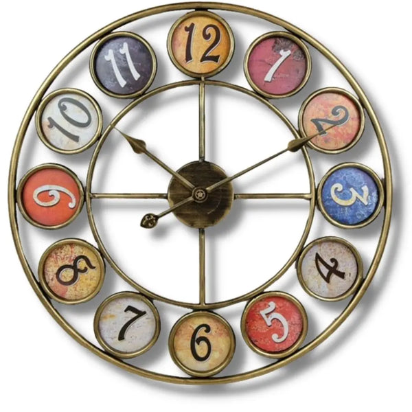 Horloge Industrielle Joie Déco Indus (vue 1)
