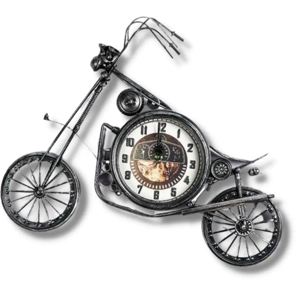 Horloge Industrielle Moto Déco Indus (vue 1)