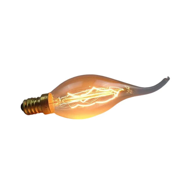 Ampoule Bougie Antique Déco Indus (vue 1)