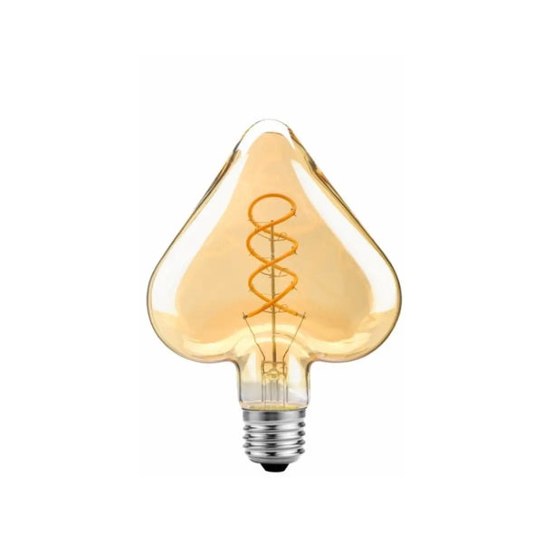 Ampoule à Filament Spiral Scintillé Déco Indus (vue 1)