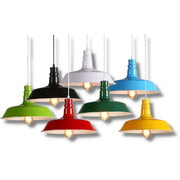 Suspension Industrielle Couleur
