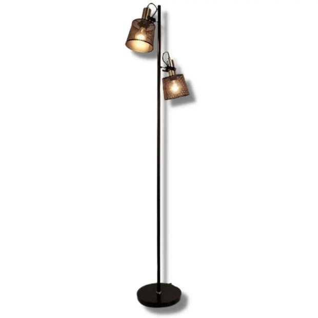Lampe Industrielle Sur Pied Retro