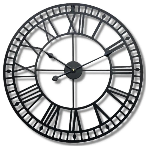 Horloge Industrielle Chiffres Romains