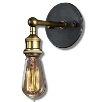 Applique Murale Industrielle Bronze