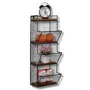 Étagère Murale Industrielle Panier