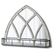 Miroir Industriel Étagère