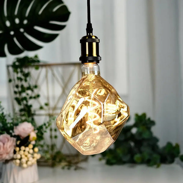 Ampoule TIANFAN  Décorative Pierre Précieuse Déco Indus (vue 2)
