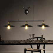 Suspension Industrielle Barre 3 Lampes