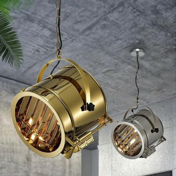 Suspension Industrielle Design Déco Indus