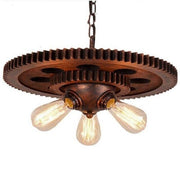 Suspension Industrielle Esprit Loft Bois