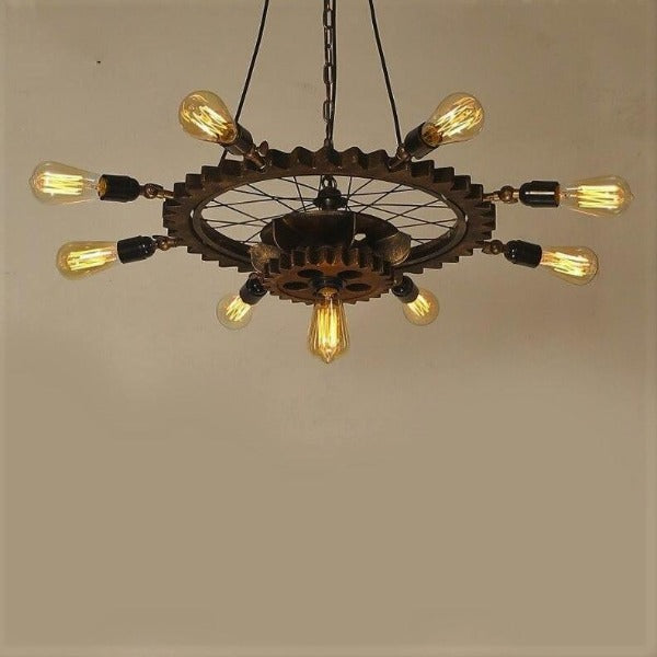 Suspension Industrielle Grand Diamètre Déco Indus