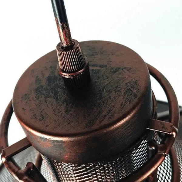Suspension Industrielle Grillage