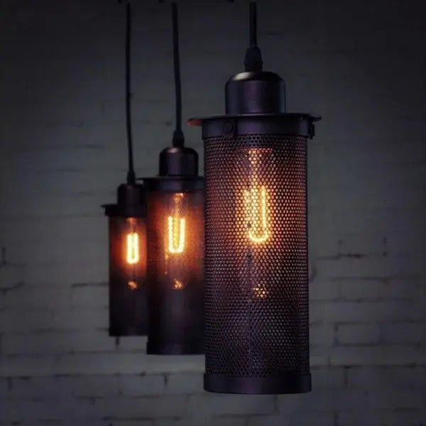 Suspension Industrielle Grille