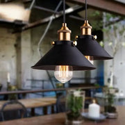 Suspension Industrielle Noire De Cuisine